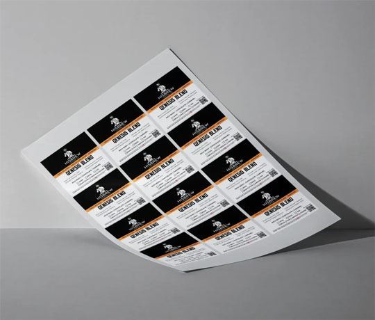 sticker label printing suppliers